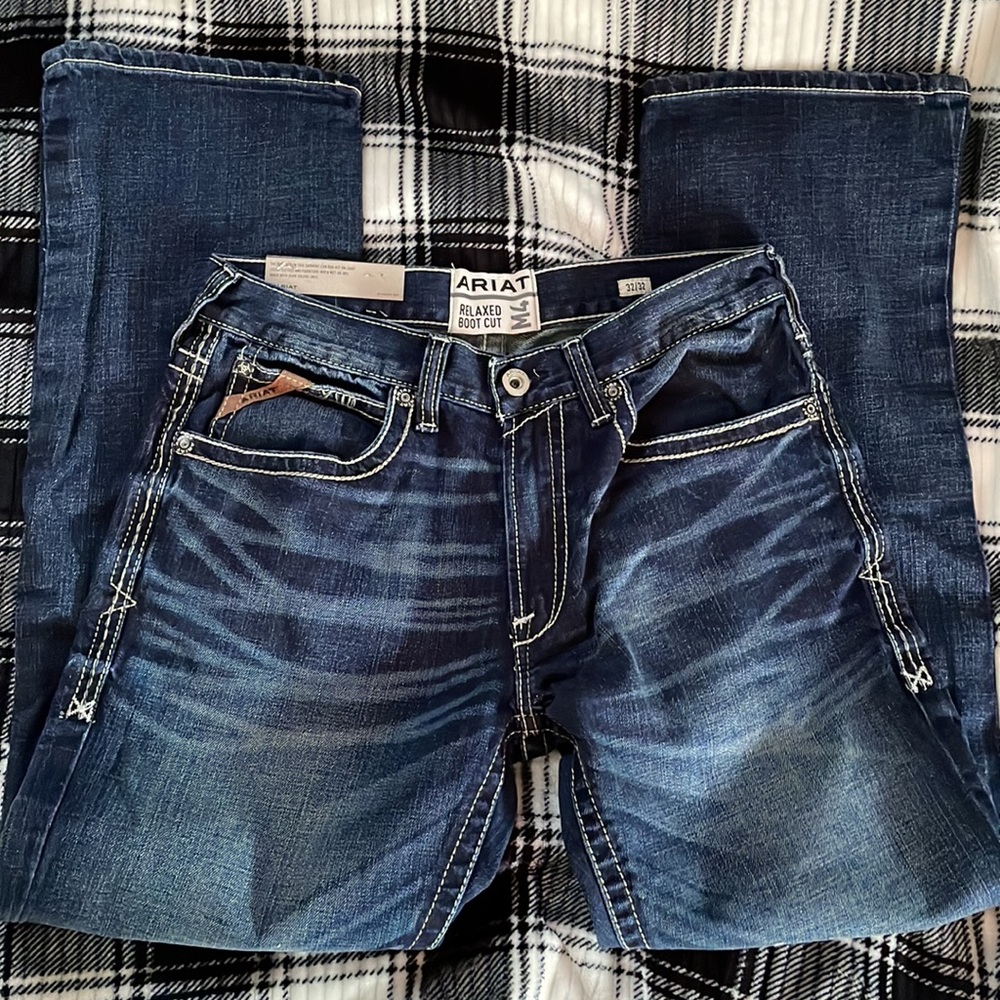 Mens Ariat M4 Relaxed bootcut jeans